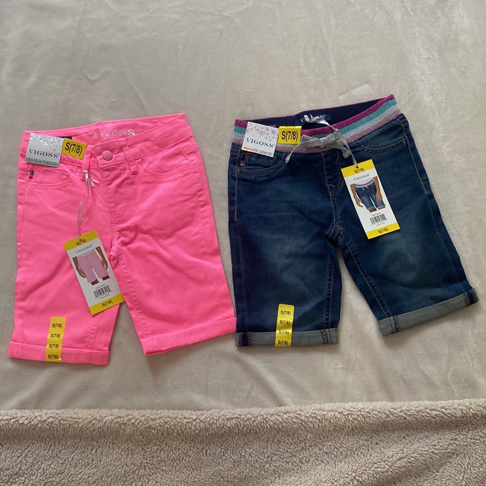 VIGOSS 2️⃣ Youth Girl's Thompson Super Stretch Bermuda Short 2pack- multiple…